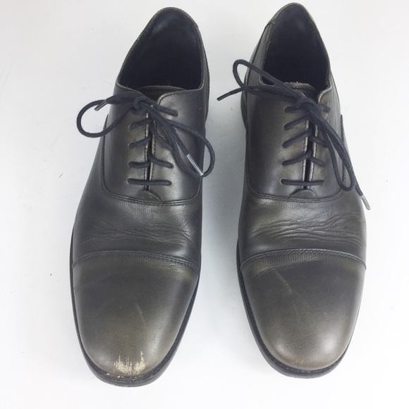 John Varvatos Other - John Varvatos Men Gray Cap Toe Casual Oxford Shoe